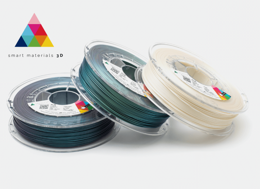 Filamento PLA Iris para impresoras 3D de Smart Materials