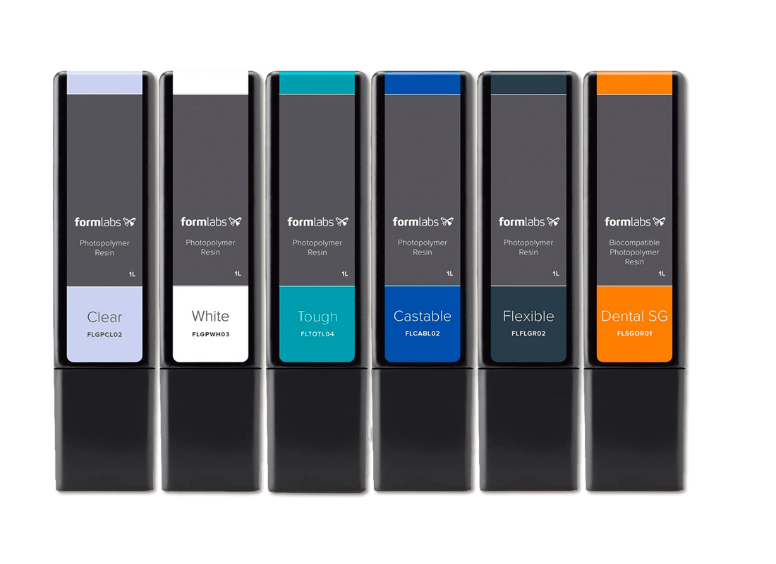 Consumibles para impresoras 3D: Resinas de Formlabs