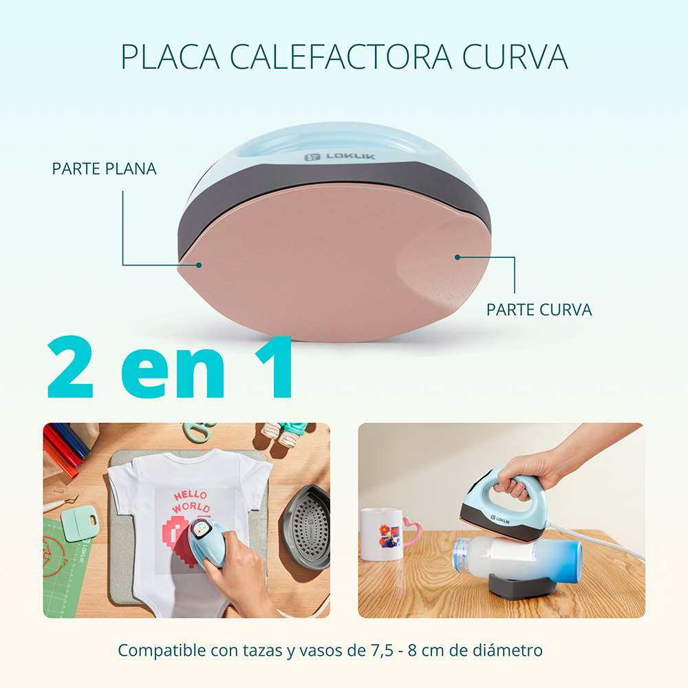 09 - ImPress Mini 3 - ES Características de la prensa térmica LOKLiK ImPress™ Mini 3 04