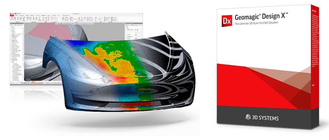 Geomagic design X Software de ingeniería inversa Geomagic Desing X