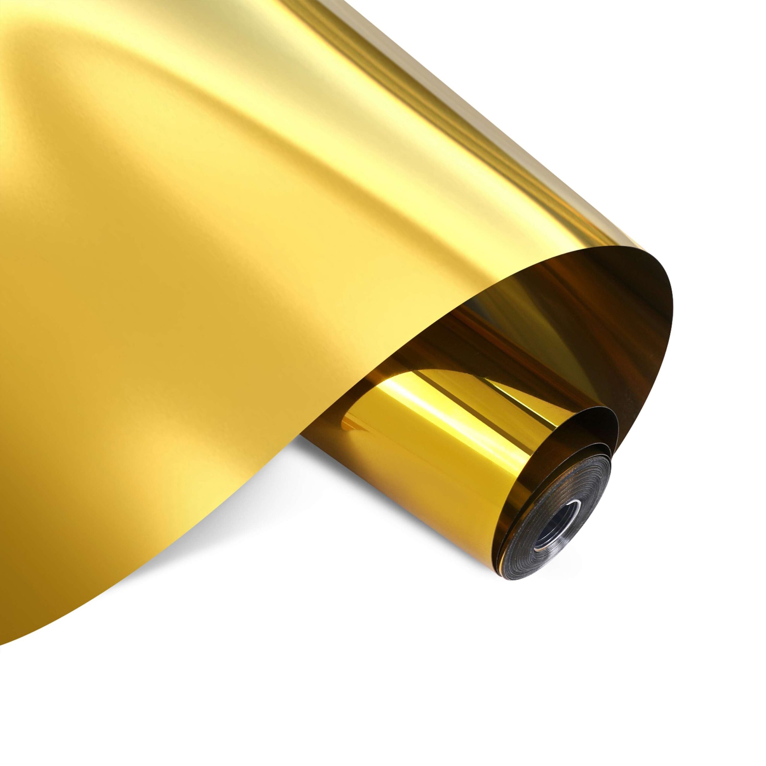 LOKLiK Vinilo Adhesivo Permanente Metálico Efecto Espejo Dorado LOKLiK Vinilo Adhesivo Permanente Metálico Efecto Espejo Dorado