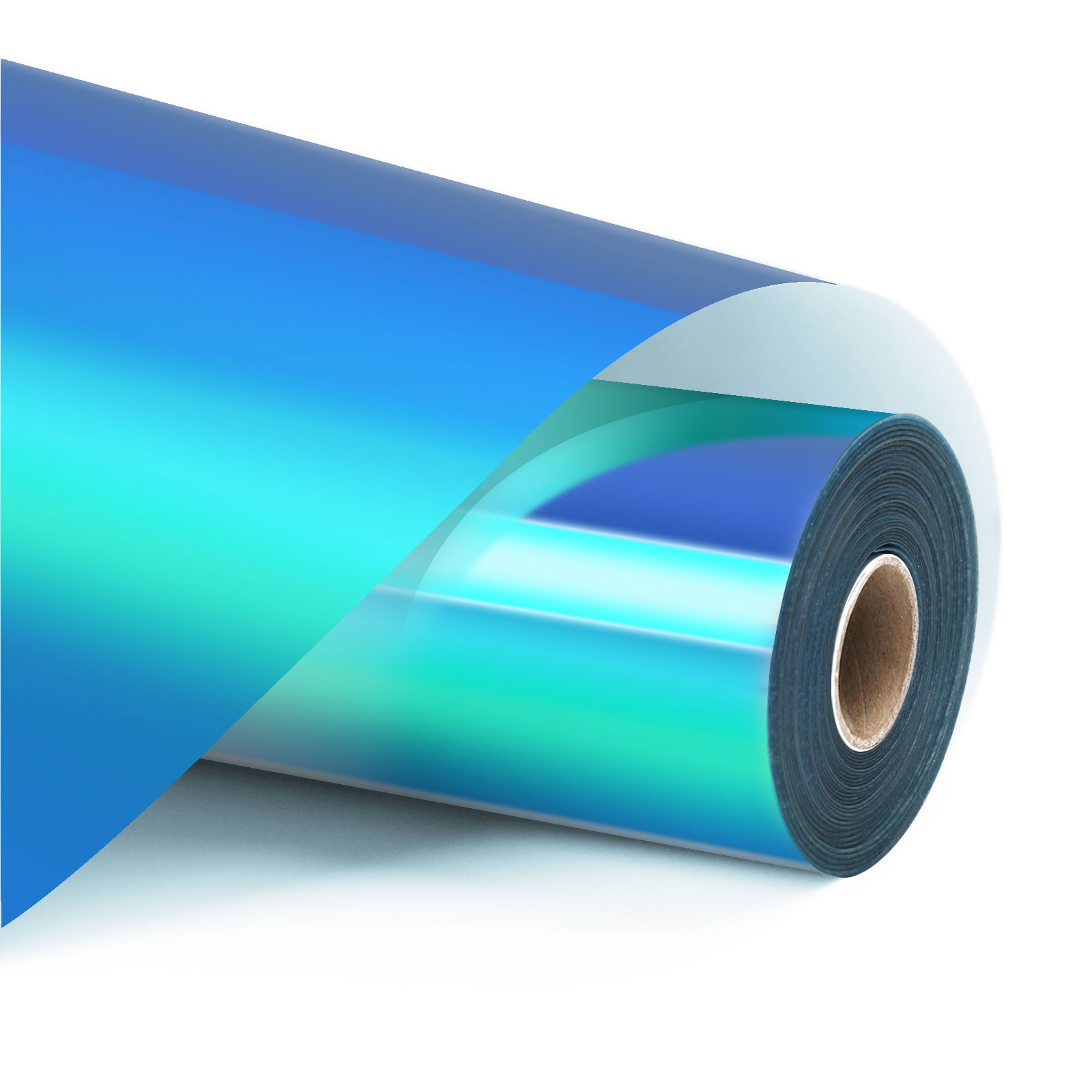 LOKLiK Vinilo adhesivo permanente holográfico Azul Aqua LOKLiK Vinilo adhesivo permanente holográfico Azul Aqua