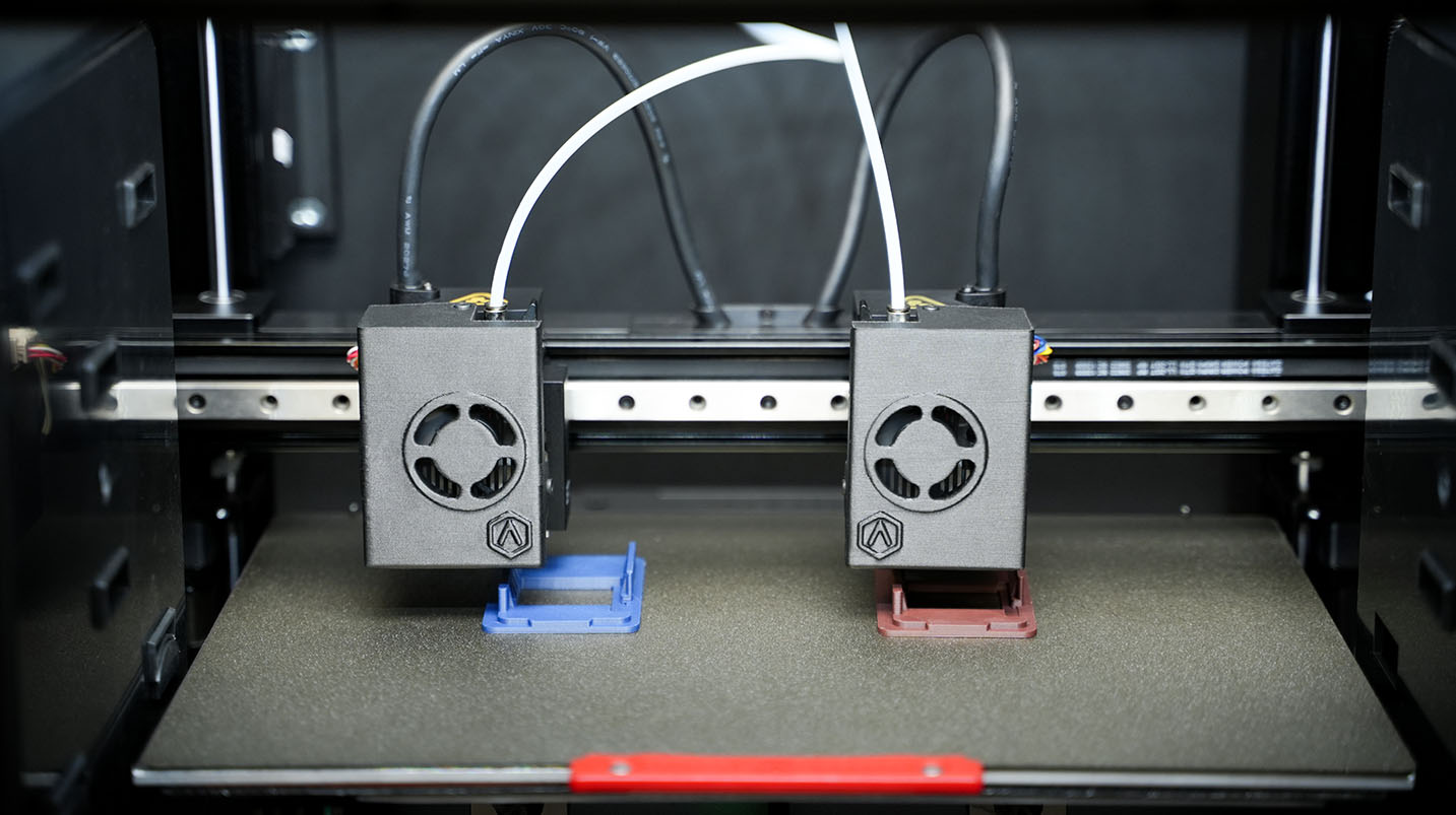 Impresora Raise3D E3: impresión IDEX