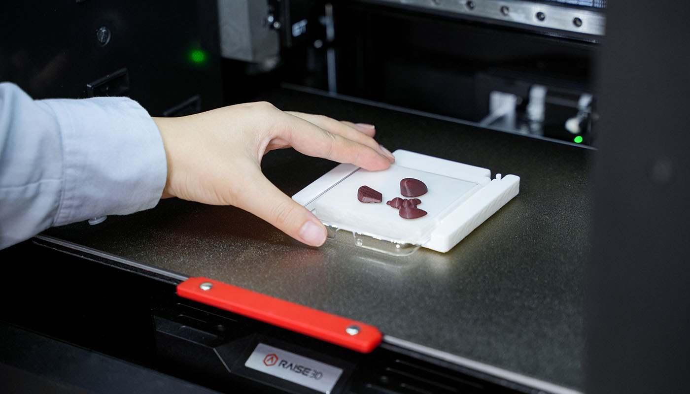 Impresora Raise3D E3: impresión sobre sustrato