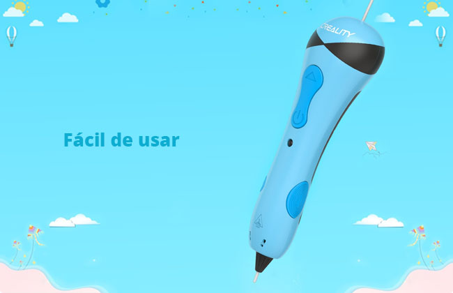 Bolígrafo 3D Pen Creality 001: Fácil de usar