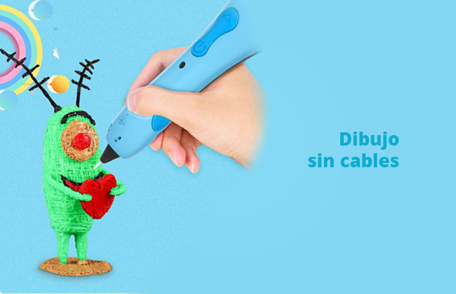 Bolígrafo 3D Pen Creality 001: Dibujo sin cables